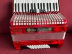 Compacte Pulcini accordeon . 72 bas . 3 korig ., Muziek en Instrumenten, Accordeons, Overige merken, 72-bas, Zo goed als nieuw