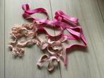 Roze en zalm kleur elastische kantjes, Hobby en Vrije tijd, Ophalen of Verzenden, Nieuw