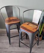 Gave industriële barkrukken, Huis en Inrichting, Barkrukken, 2 krukken, Ophalen, Nieuw, 60 tot 90 cm