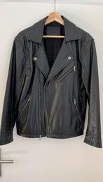 Levi's Leren Biker Jack - maat M, Maat 48/50 (M), Zwart, Ophalen of Verzenden, Gedragen