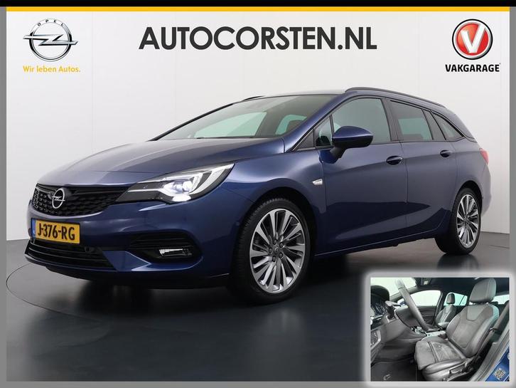 Opel Astra Sports Tourer 1.2T Leer/Alcantara Led-Matrix Inno, Auto's, Opel, Bedrijf, Te koop, Astra, ABS, Achteruitrijcamera, Airbags
