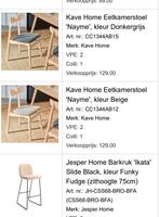 Partij losse stoelen / barkrukken NIEUW IN DOOS, Ophalen