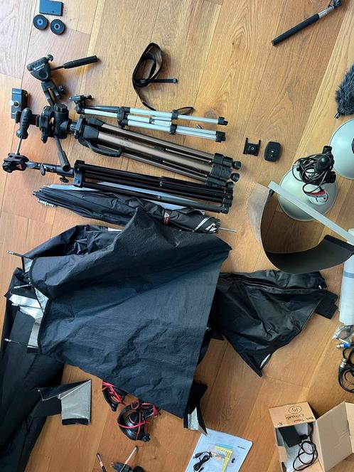 Studio Video & Photo Equipment, Audio, Tv en Foto, Fotografie | Fotostudio en Toebehoren, Zo goed als nieuw, Complete fotostudio