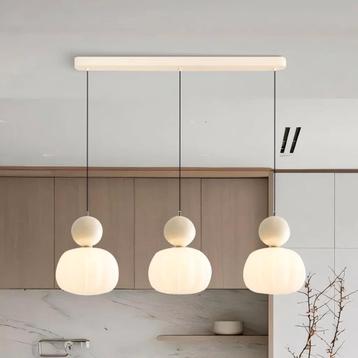 NIEUW! Scout Crème Art Deco Hanglamp beige drie lampen beschikbaar voor biedingen