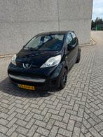 Peugeot 107, zwart 5 deuren, Auto's, Voorwielaandrijving, Stof, Zwart, Handgeschakeld