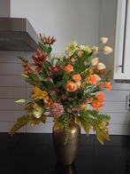 Prachtige zijden bloemen boeket nieuw, Ophalen of Verzenden, Nieuw