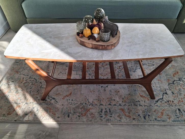 Vintage Louis van Teeffelen Salontafel, Huis en Inrichting, Tafels | Salontafels, Gebruikt, Minder dan 50 cm, 100 tot 150 cm, 50 tot 100 cm