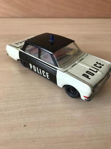 Vintage Highway Patrol Police Politie Auto 15 cm Blik/Tin beschikbaar voor biedingen