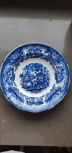 Antiek Blauw Wit Bord, Antiek en Kunst, Ophalen
