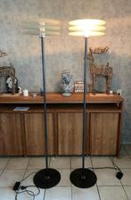 2x stuks Quattrifolio Vintage Italiaanse Design vloerlampen, Ophalen, Gebruikt, Glas, Vintage, Retro, Design,