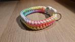 Paracord halsband regenboog diameter 9,5, Ophalen, Handgemaakt, Nieuw