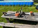 Bladblazer en bosmaaier Stihl, Ophalen, Gebruikt, Benzine