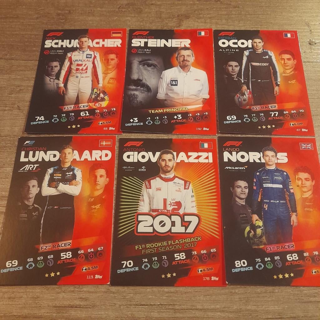 Formule 1 netjes geseald 2021 kaarten bieden alleen ophalen., Ophalen of Verzenden, Meerdere kaarten