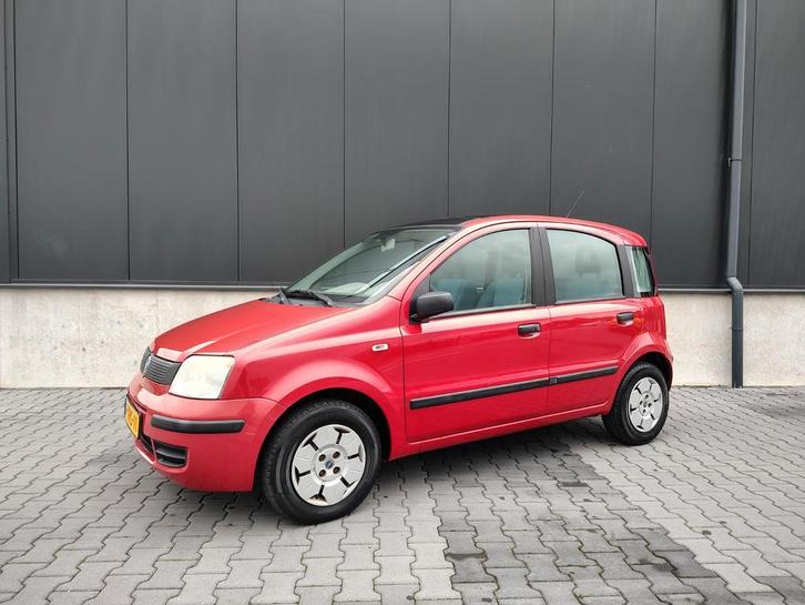 Fiat Panda 1.1 2007 Rood dubbel panoramadak nieuwe apk!!, Auto's, Fiat, Particulier, Panda, Benzine, C, Hatchback, Handgeschakeld