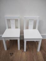 2 ikea kritter kinderstoelen  wit geverfd , samen voor 5€, Ophalen, Gebruikt, Stoel(en)