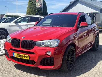 BMW X4 3.5I Benzine 6-Cilinder High Exe M-Pakket Rood  beschikbaar voor biedingen