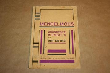 Mengelmous - Grönneger riemsels - Evert van Deest 1936 beschikbaar voor biedingen