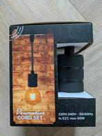 Industriële Lamp Snoer E27 Fitting, Nieuw, Ophalen of Verzenden, Industrieel, Metaal