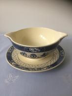 Juskom met schotel - Butterfly servies, Antiek en Kunst, Ophalen of Verzenden