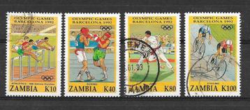 Zambia Michel 615-618 gestempeld  beschikbaar voor biedingen