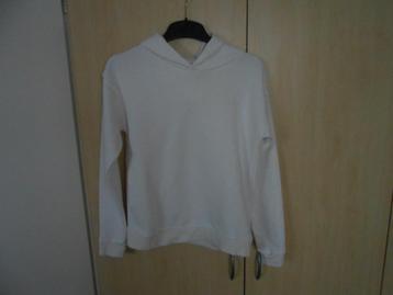 Mooie witte hoodie maat 176 van Cars Jeans z.g.a.n. beschikbaar voor biedingen