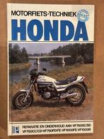 werkplaatshandboek HONDA VF750 VF1000 1982-1985 NL NIEUWste, Ophalen of Verzenden, Honda