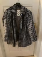 Leuk waterdicht jasje van Lebek - Maat 50, lengte 85 cm, Zwart, Maat 46/48 (XL) of groter, Ophalen of Verzenden, Zo goed als nieuw