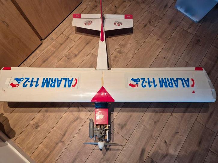 Radiografisch vliegtuig 7,5cc Graupner MC-14, Hobby en Vrije tijd, Modelbouw | Vliegtuigen en Helikopters, Gebruikt, Vliegtuig