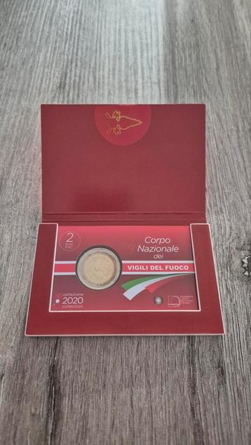 Italië 2 € “80 Corpo Nazionale dei Vigili del Fuoco” 2020 beschikbaar voor biedingen
