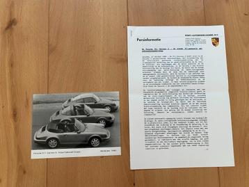 Porsche 911 Carrera 2 - Persinformatie beschikbaar voor biedingen