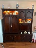 Notenhouten wand kast., Huis en Inrichting, Ophalen, 150 tot 200 cm, Zo goed als nieuw, Overige houtsoorten