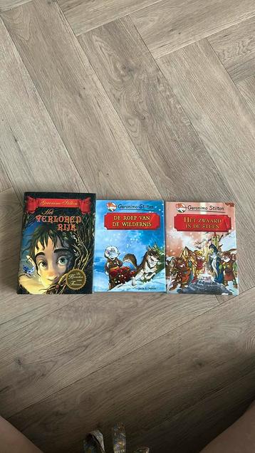 Geronimo Stilton boeken 3x beschikbaar voor biedingen