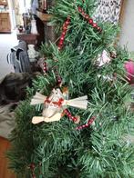 te koop antieke kerstbal kerstman in vliegtuigje, Diversen, Kerst, Ophalen of Verzenden