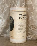 Brocante oude verpakking TALCUM poeder in doosje, Ophalen of Verzenden