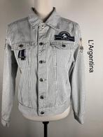 L'argentina Spijkerjas 100% katoen (mt: 40) 16,4/8786, Maat 38/40 (M), Blauw, Ophalen of Verzenden, Zo goed als nieuw