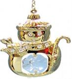 Snowman 24k goud verguld Met Swarovski kristallen, Nieuw, Ophalen of Verzenden, Mvm detalhandel, PJMINK@CASEMA.NL