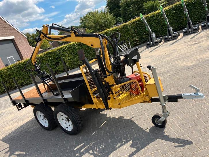 Bomenkar kraankar kiepkar aanhanger minitrekker quad etc, Zakelijke goederen, Agrarisch | Werktuigen, Boomteelt, Transport, Ophalen of Verzenden
