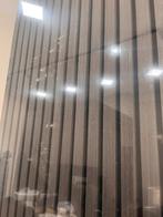 Lamellen wand hout donker grijs, Ophalen, Zo goed als nieuw, Grijs