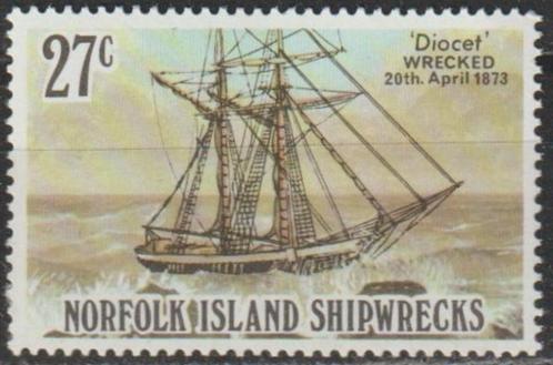 1892. Norfolk Eil. 290 pfr. Scheepswrak, Postzegels en Munten, Postzegels | Oceanië, Postfris, Verzenden