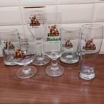 Hertog Jan glazen Logo 6 o.a. spreuken glazen, Verzamelen, Biermerken, Ophalen of Verzenden, Nieuw, Glas of Glazen, Hertog Jan