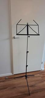 Muziekstandaard - In hoogte verstelbaar, Muziek en Instrumenten, Ophalen of Verzenden, Gebruikt, Muziekstandaard, Klarinet