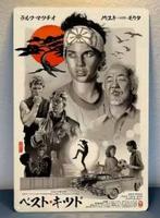 Vintage metalen bordje Karate Kid (30x20cm), Verzamelen, Ophalen of Verzenden, Nieuw, Film