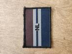 Patch Embleem Badge NL Vlag Thin Blue Line Politie Police, Ophalen of Verzenden, Landmacht, Nederland, Embleem of Badge