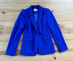 Promiss Jasje / Blazer - Blauw - Small / maat 36, Promiss, Blauw, Ophalen of Verzenden, Zo goed als nieuw