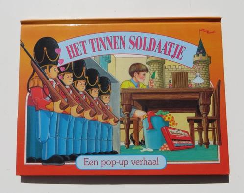 Pop up boek M5011: Het tinnen soldaatje 5+, Boeken, Kinderboeken | Kleuters, Zo goed als nieuw, Sprookjes, 5 of 6 jaar, Jongen of Meisje