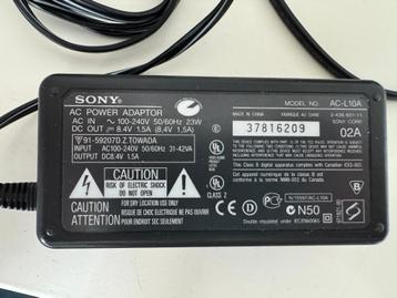 oplader sony ac L10a beschikbaar voor biedingen