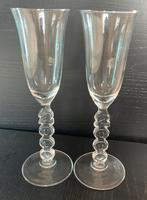 2 Luminarc millennium ‘2000’ champagne glazen, Ophalen of Verzenden, Zo goed als nieuw, Overige typen