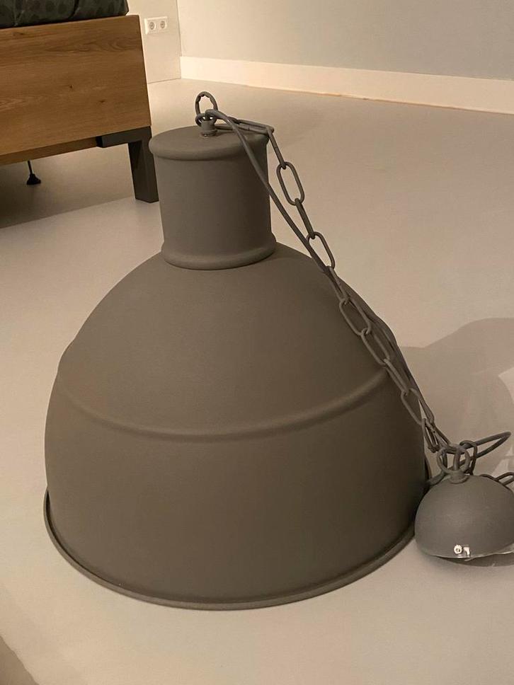 Industriële hanglamp Tygo van Karwei, Huis en Inrichting, Lampen | Hanglampen, Gebruikt, Minder dan 50 cm, Metaal, Ophalen of Verzenden