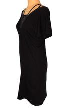 Cop. Copine jurkje, jurk, Larissa, zwart, Mt. S, Kleding | Dames, Verzenden, Zwart, Zo goed als nieuw, Knielengte