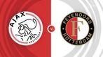 Ajax-Feyenoord 3 kaarten, Tickets en Kaartjes, Sport | Voetbal, Drie personen of meer, December